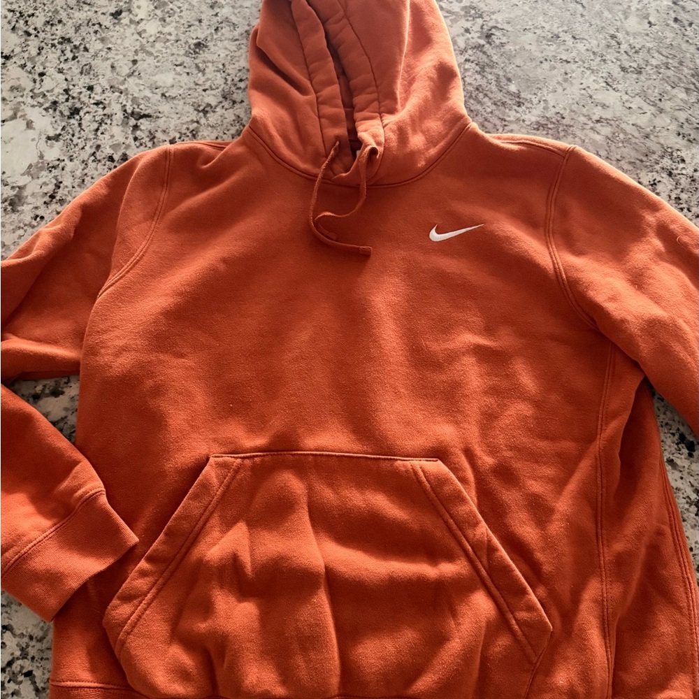 Nike Women’s Orange Hoodie Sweatshirt